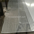 Stainless Steel Lubang Persegi Mesh Logam Berlubang